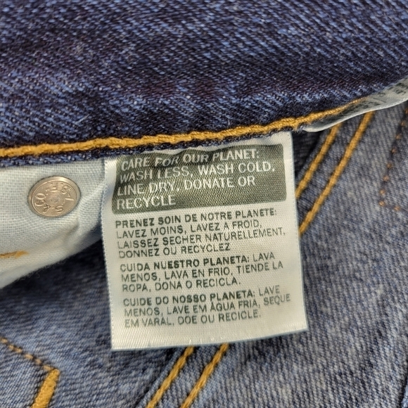 Levi Strauss Co Levi’s 501 Button-Fly Denim Cutoff Shorts Sz 32” - Picture 7 of 8